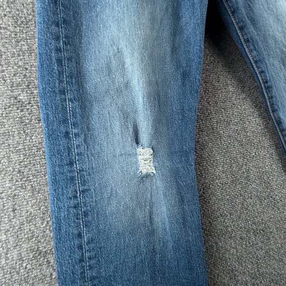 Levis 501 93 Straight Jeans Button Fly Classic Blue Denim Men Cotton ACTL 32X29 - Picture 5 of 16